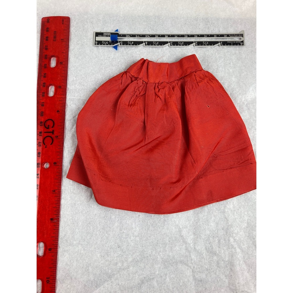 Vintage Handmade Silk Doll Skirt (189)